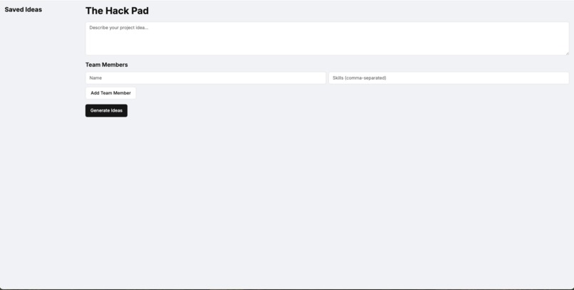 The Hack Pad – screenshot 1