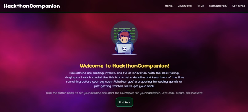 HackthonCompanion – screenshot 1