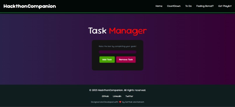 HackthonCompanion – screenshot 3