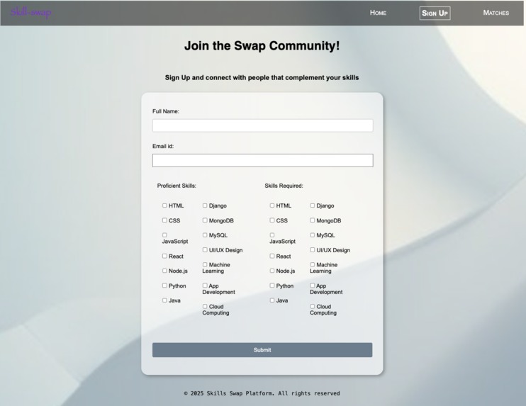 Skill Swap – screenshot 2