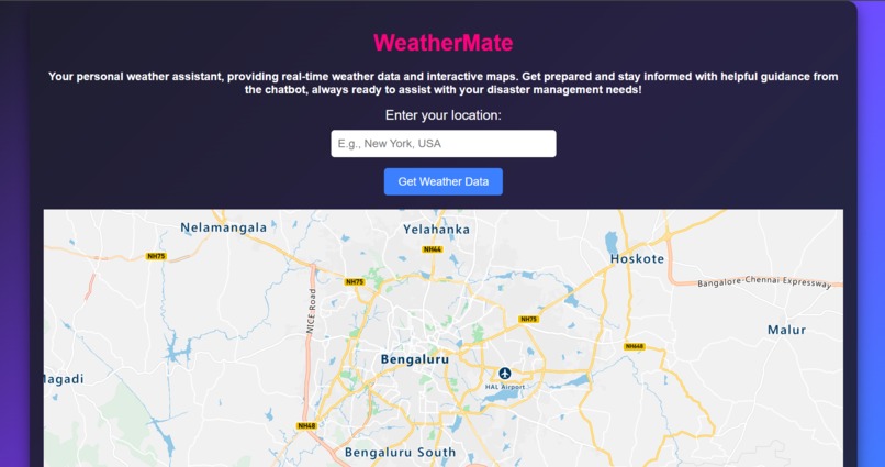 WeatherMate – screenshot 1