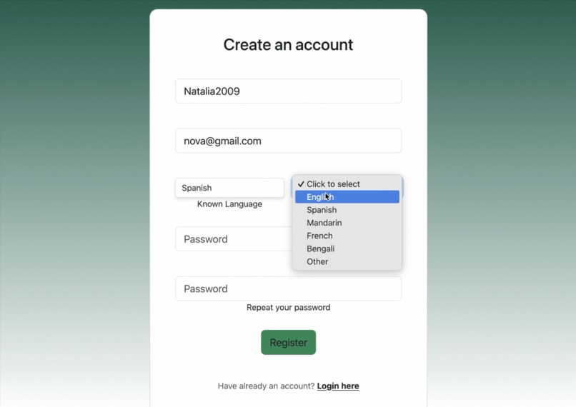 LangConnect – screenshot 6
