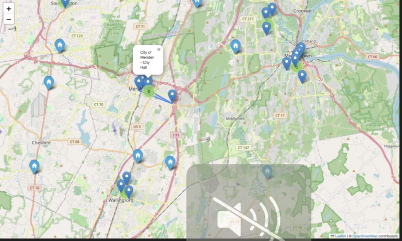 EV Charging Plots using Folium – screenshot 1