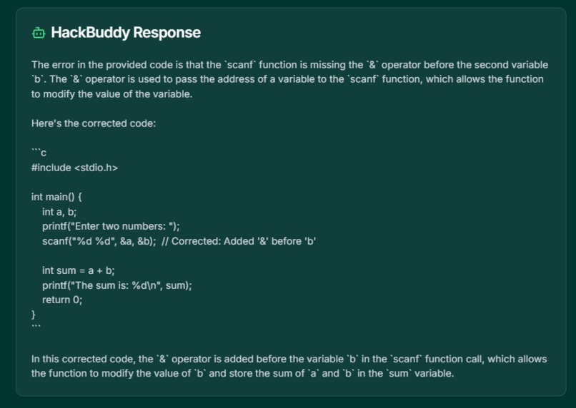 HackBuddy – screenshot 3