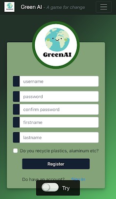 GreenAI – screenshot 2
