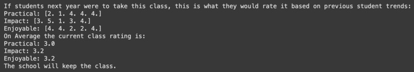 Let Students Decide: Which Classes Truly Matter – screenshot 1