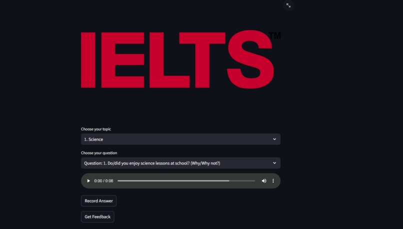 Ielts Speaking Assistant – screenshot 1
