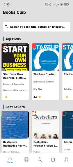 Books Club – screenshot 3