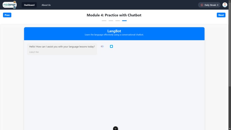 MiniLangX – screenshot 1