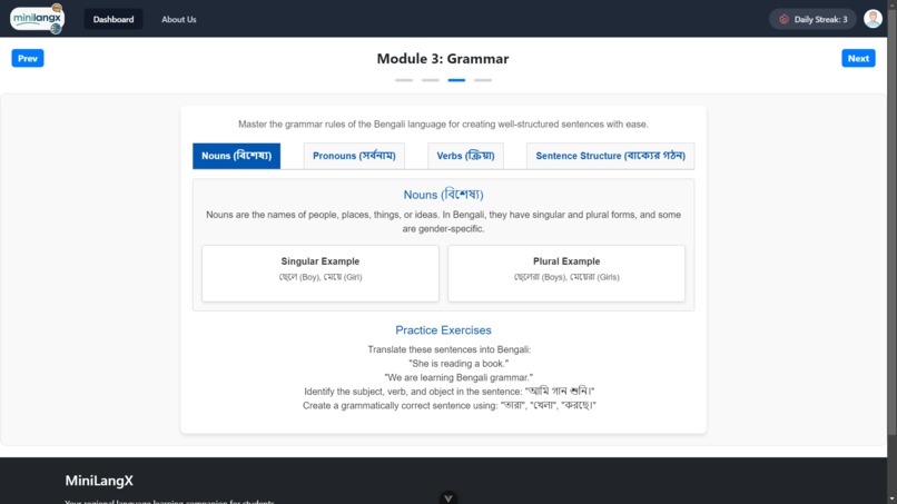 MiniLangX – screenshot 3