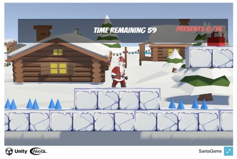 Santa Speed Run – screenshot 1