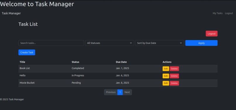 Task Manager – screenshot 1