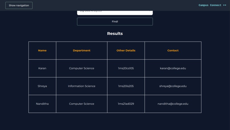 Campus Connect ++ – screenshot 4