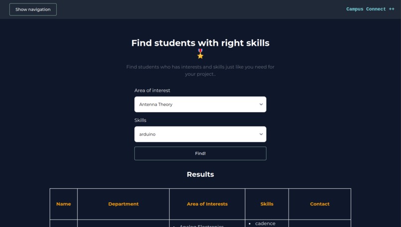 Campus Connect ++ – screenshot 7