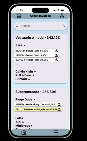 GI GREEN INVOICES – screenshot 2