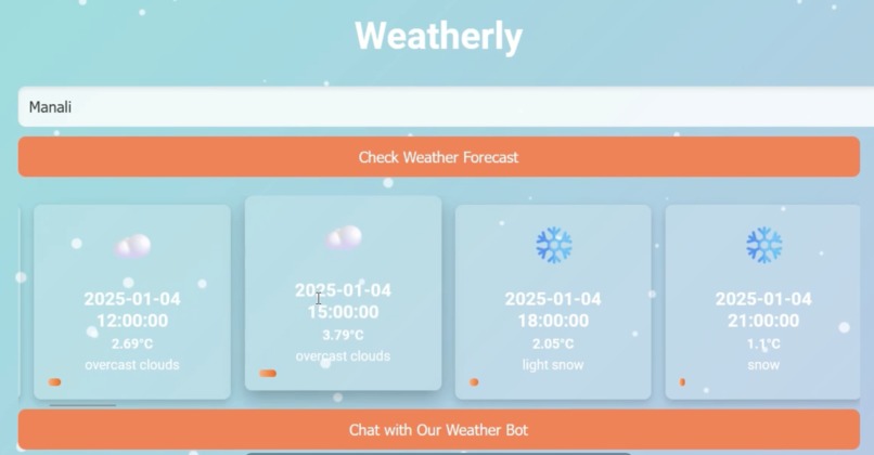 Weatherly – screenshot 2