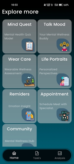 Mindcare – screenshot 2