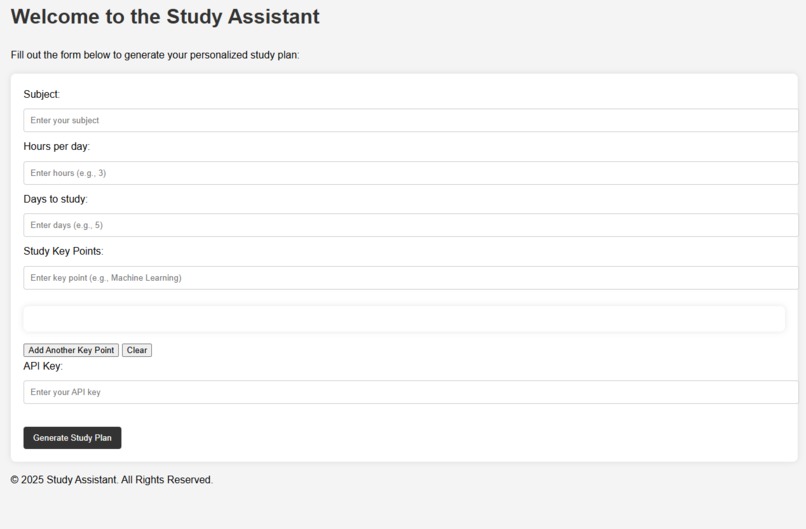 AI study assistant – screenshot 1