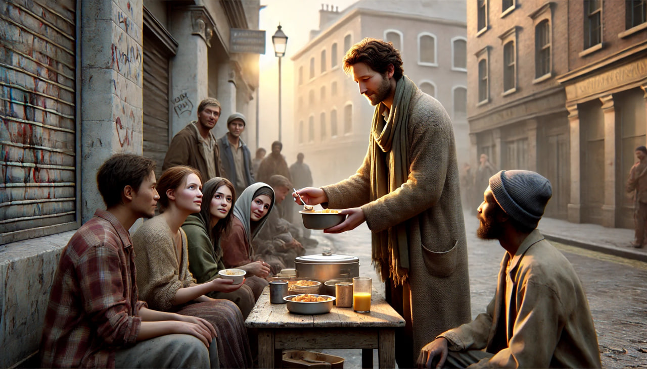 Feed the homeless on the street | Devpost