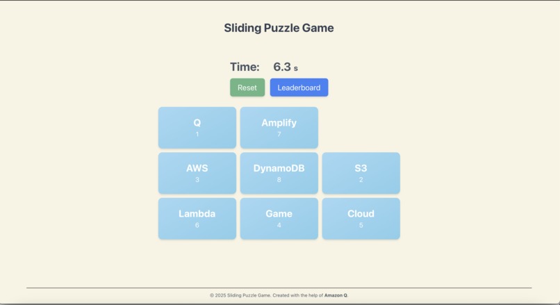 Sliding Puzzle – screenshot 1