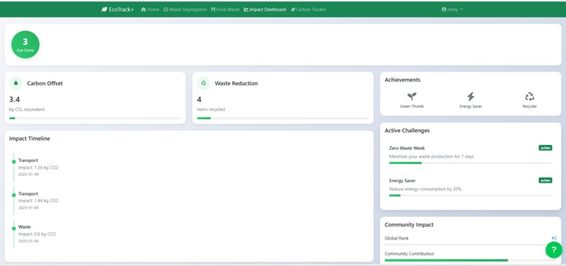 EcoTrack+ – screenshot 7
