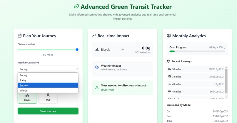Advanced Green Transit Tracker – screenshot 4