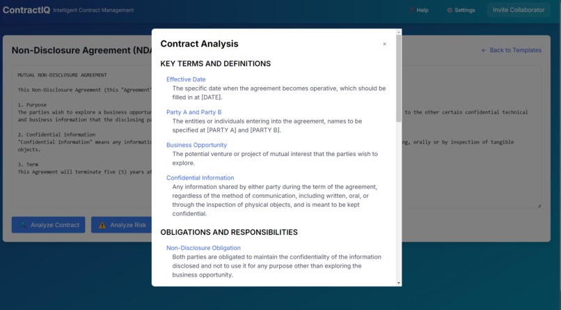 ContractIQ – screenshot 5