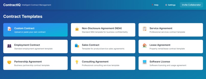 ContractIQ – screenshot 1