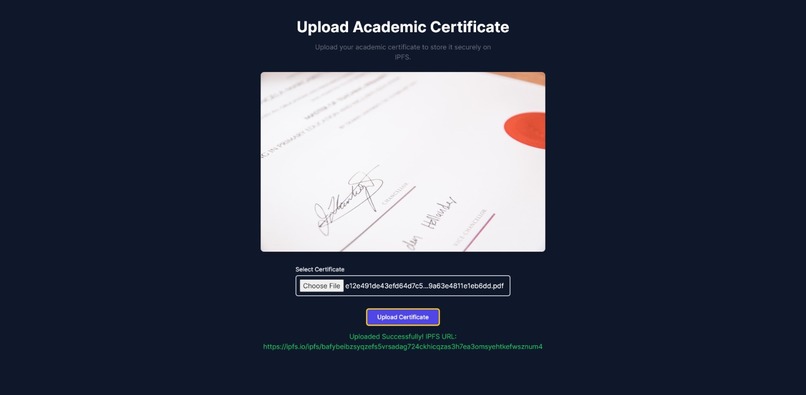 EduChain AI: Transforming Learning for the Future – screenshot 2