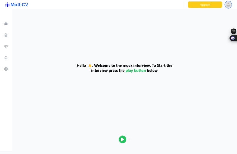 Moth CV – screenshot 3