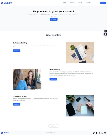 Moth CV – screenshot 10