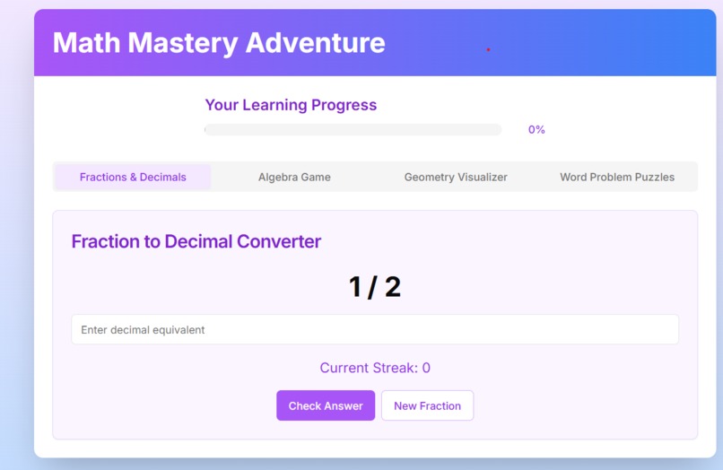Math Mastery Adventure – screenshot 4