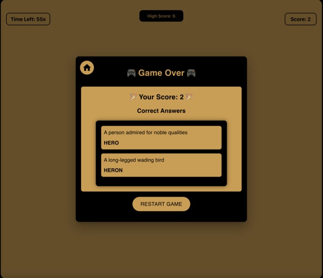 Two words, One Letter Apart – screenshot 5