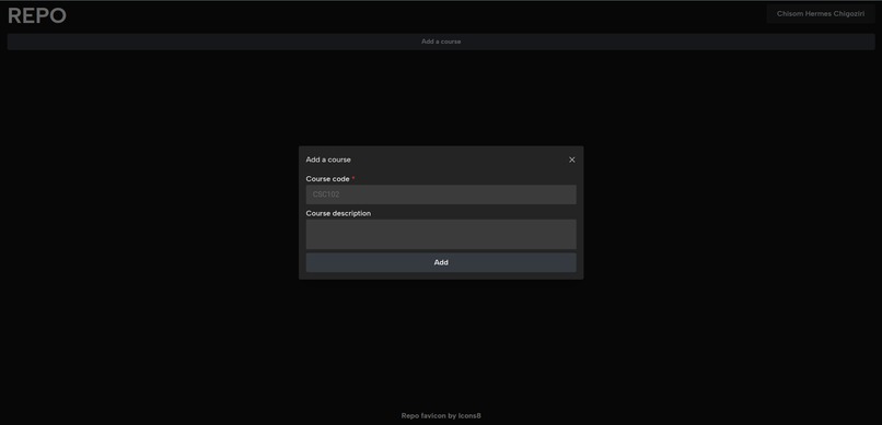 Repo – screenshot 1
