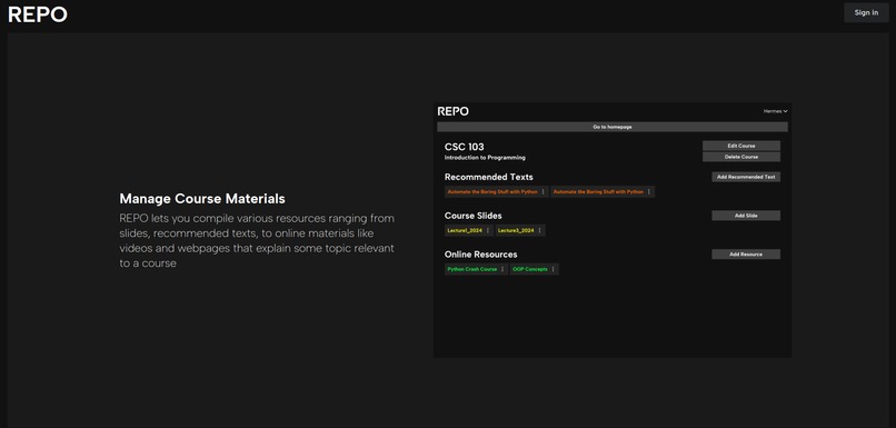 Repo – screenshot 3