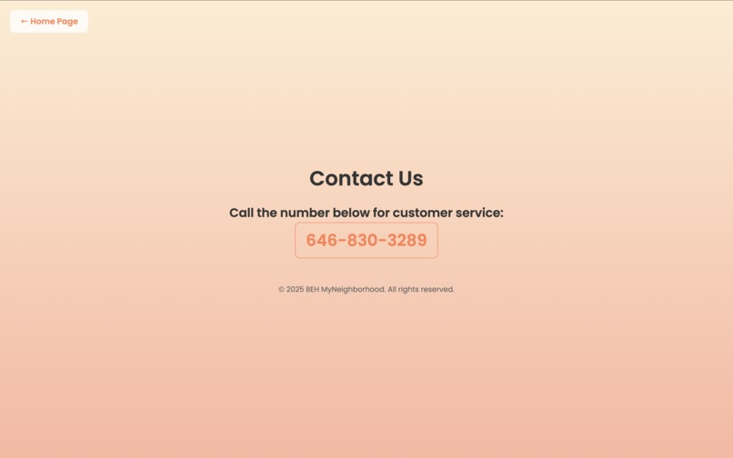 MyNeighborhood – screenshot 3