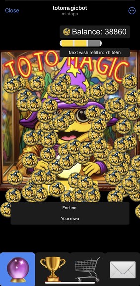TOTO Magic – screenshot 2