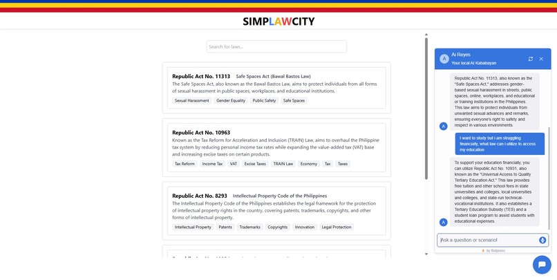 simpLAWcity – screenshot 2