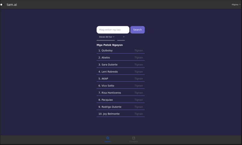 TamAI – screenshot 3