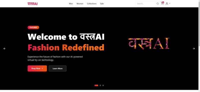 वस्त्रAI – screenshot 1