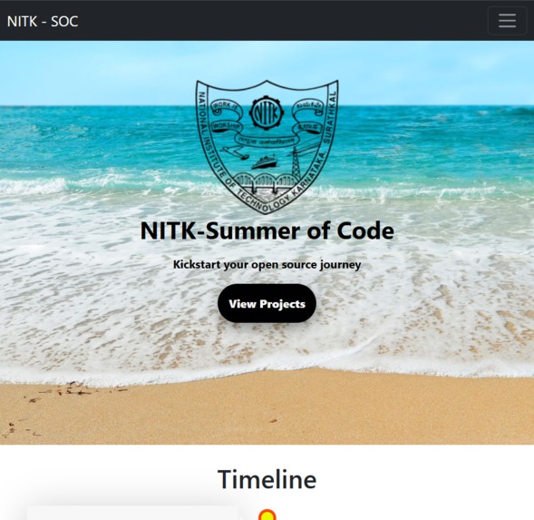 NITK - Summer Of Code – screenshot 1