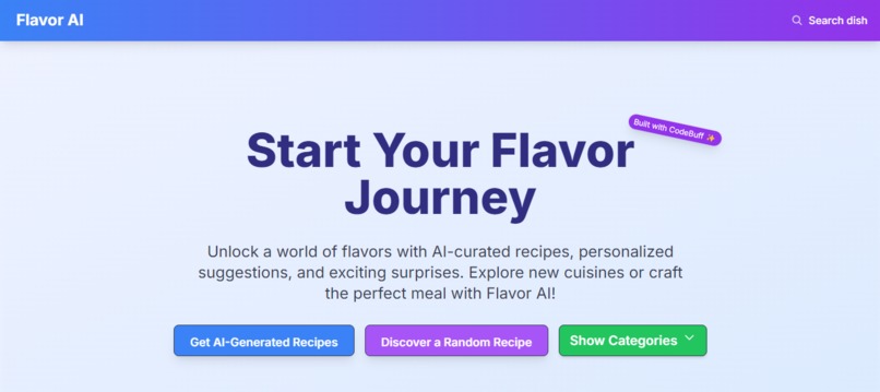 Flavor Ai – screenshot 1