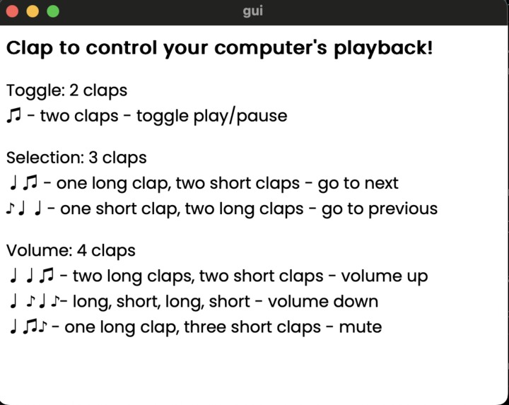 Clap MC – screenshot 1