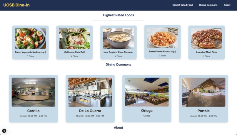 UCSBDine-In – screenshot 4