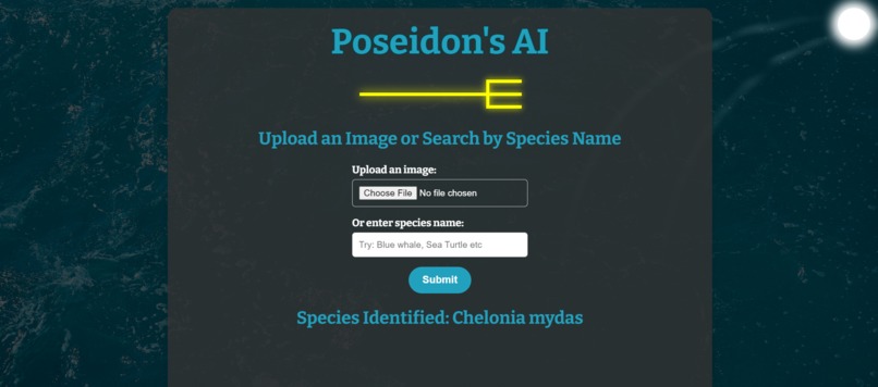 Posiedon AI ( Marine biodiversity AI) – screenshot 2