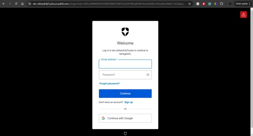 taMEgotchi – screenshot 2