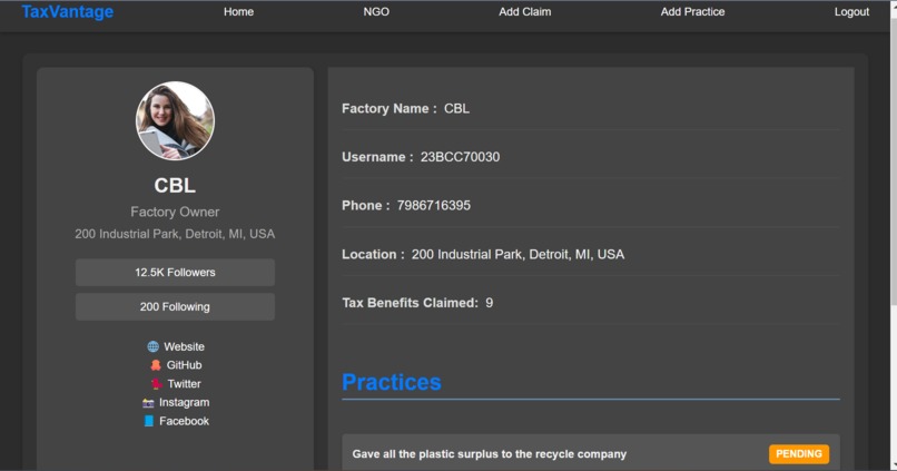 TaxVantage – screenshot 7