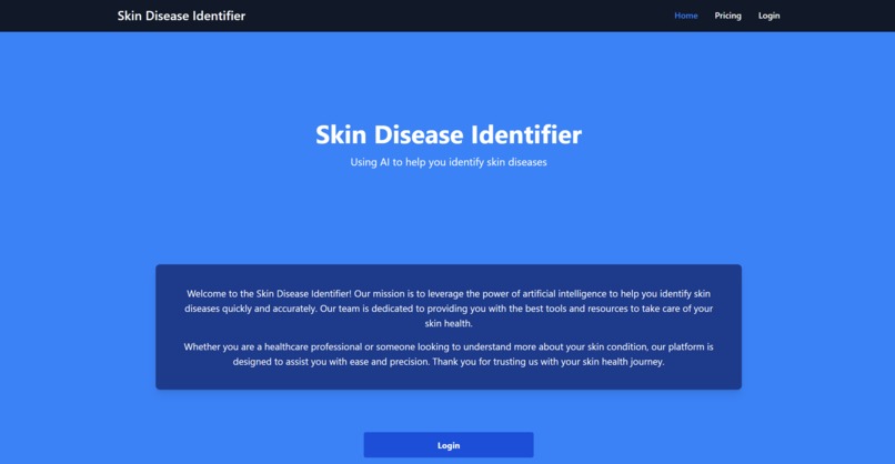 SkinDiseaseDetector – screenshot 1