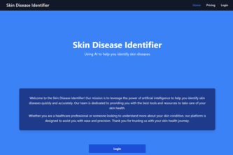 SkinDiseaseDetector