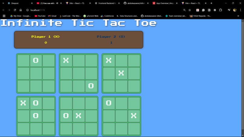 infinite-tic-tac-toe – screenshot 1